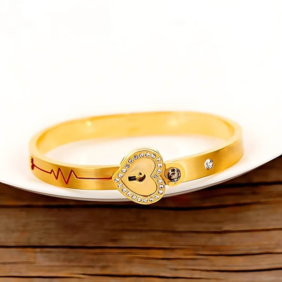 SET AMOR ETERNO: COLLAR + PULSERA CON PROYECCIÓN "TE AMO" PLATEADA